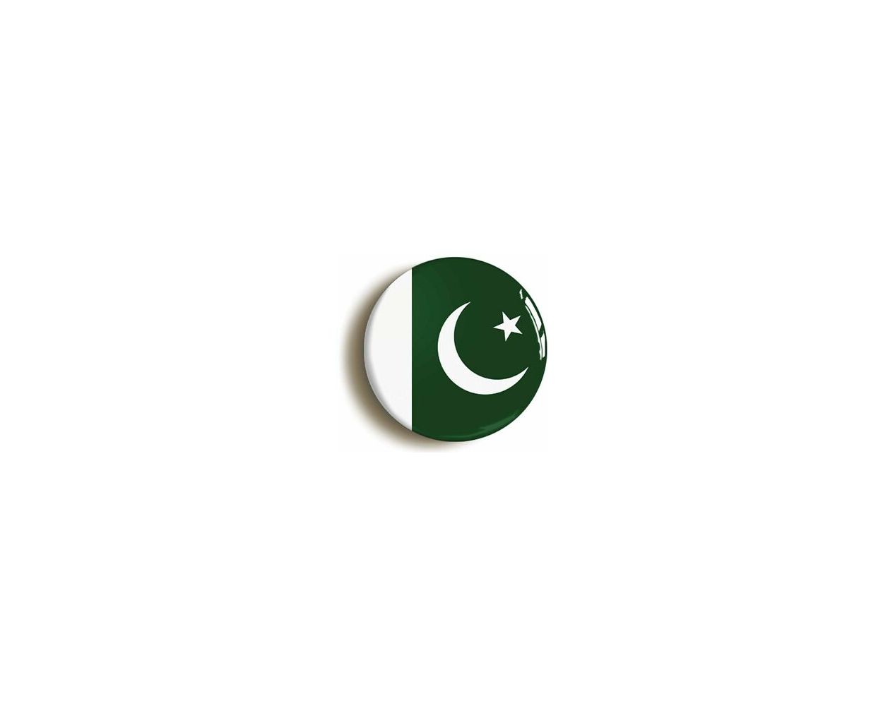 Azaadi Round Badge
